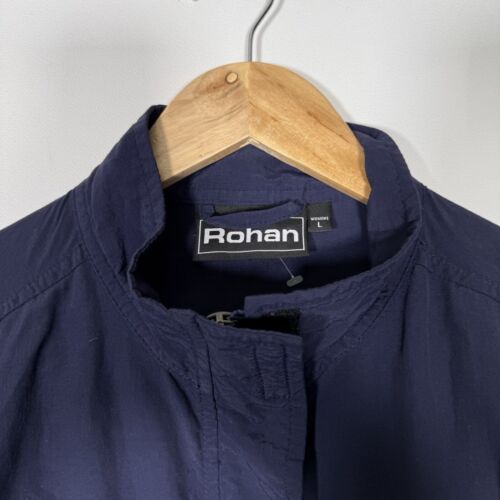 Rohan Women’s Size Large UK 14-16 Navy Journey Jacket Coat VGC - Picture 3 of 12