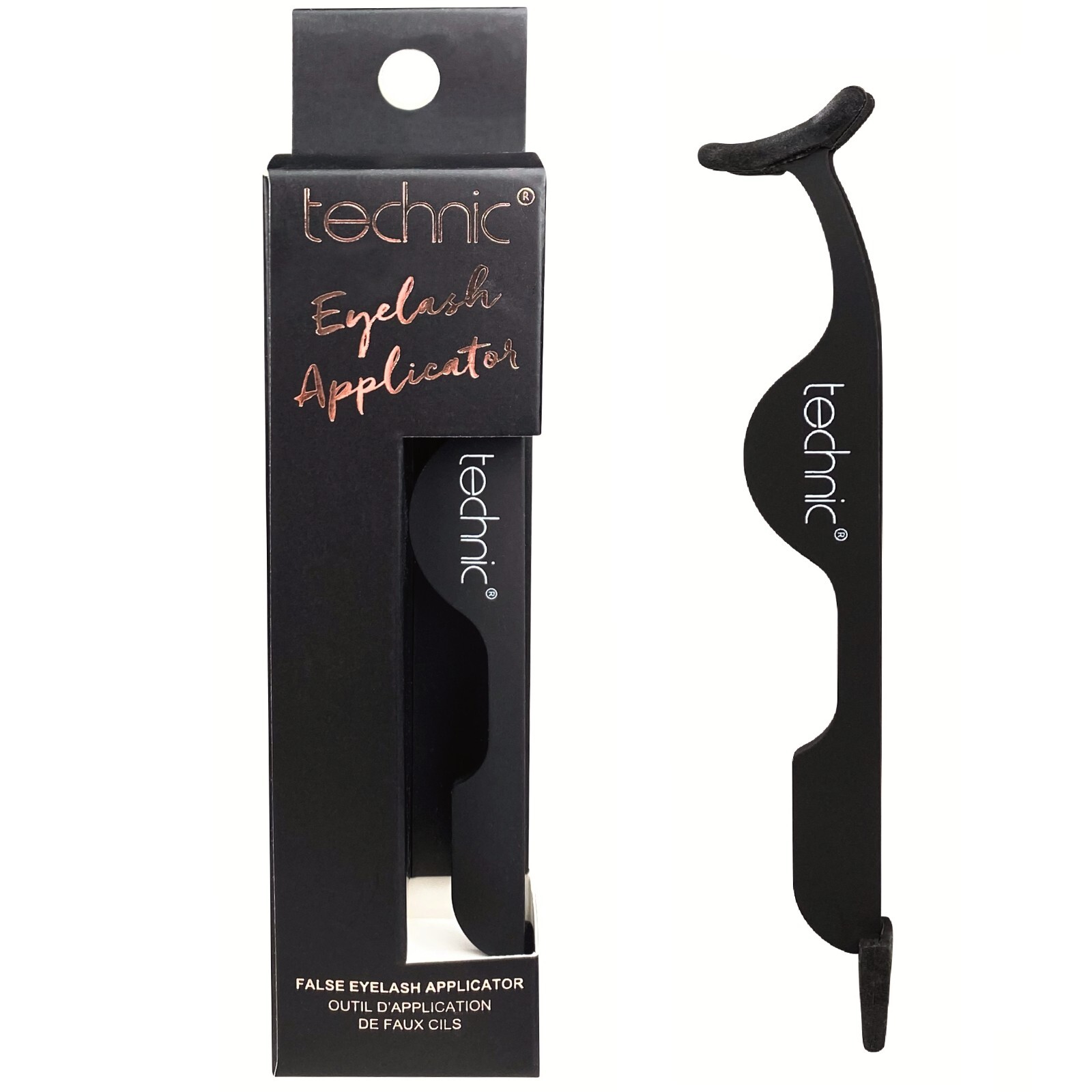 False Eyelash Tweezers Applicator Tool Fake Lash Clip Girls Gift Stainless Steal