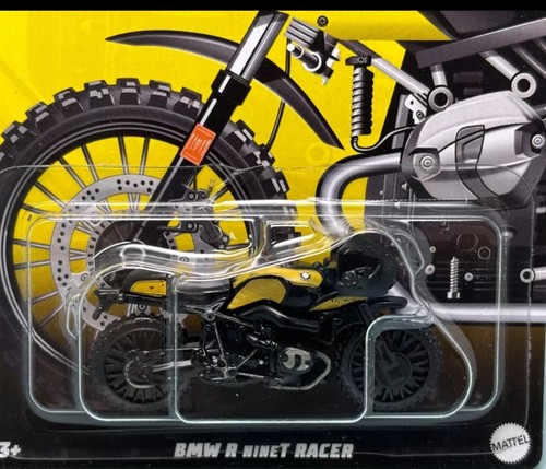 Hot Wheels 2024 HW Motorcycle Club 2/5 Yellow BMW - Picture 2 of 3