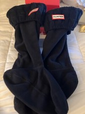 Hunter original boot socks for tall boots black M 5-7 