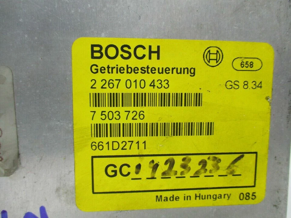 NY780-09 OEM 1997 1998 528I ТРАНСМИССИЯ КОМПЬЮТЕРНЫЙ БЛОК МОДУЛЬ ПРОВЕРЕНА ГАРАНТИЯ - Изображение 2 из 2