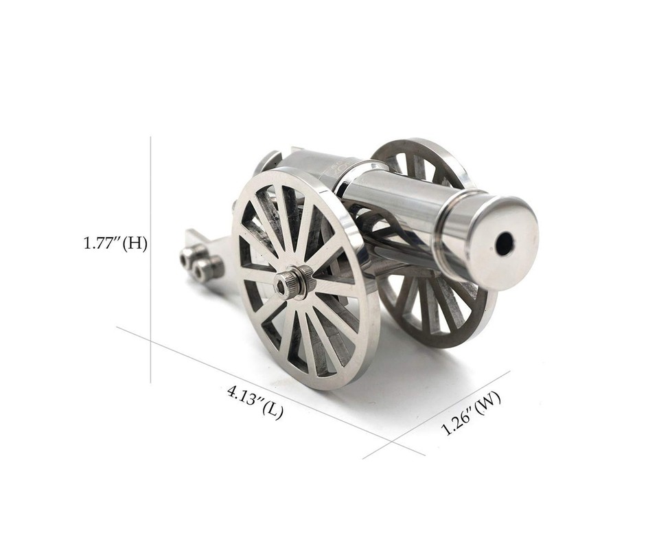 Mini Napoleon Kanone Modell - Metall Kollektion Für Schreibtisch