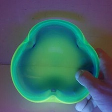 ancien vide poche sommerso bleu art deco nouveau 1900 no ouraline manganese