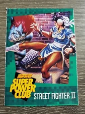 Nintendo Power Super Power Club Magazine Card #59 - Street Fighter II