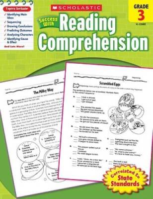 Scholastic Success with Reading Comprehension, Grade 3 - Paperback - GOOD