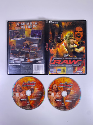 WWE Raw PC Spiel - vollständig - sehr guter Zustand
