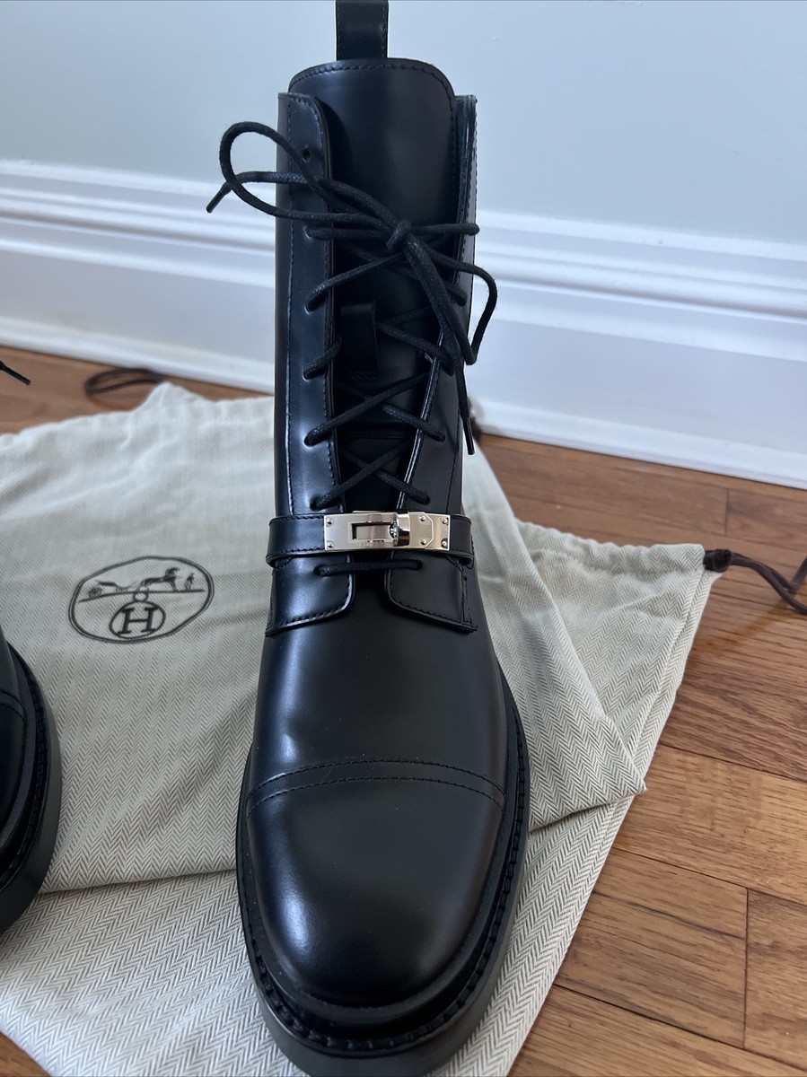 Hermes Funk Ankle Boot Black Size 39EU Brand New | eBay
