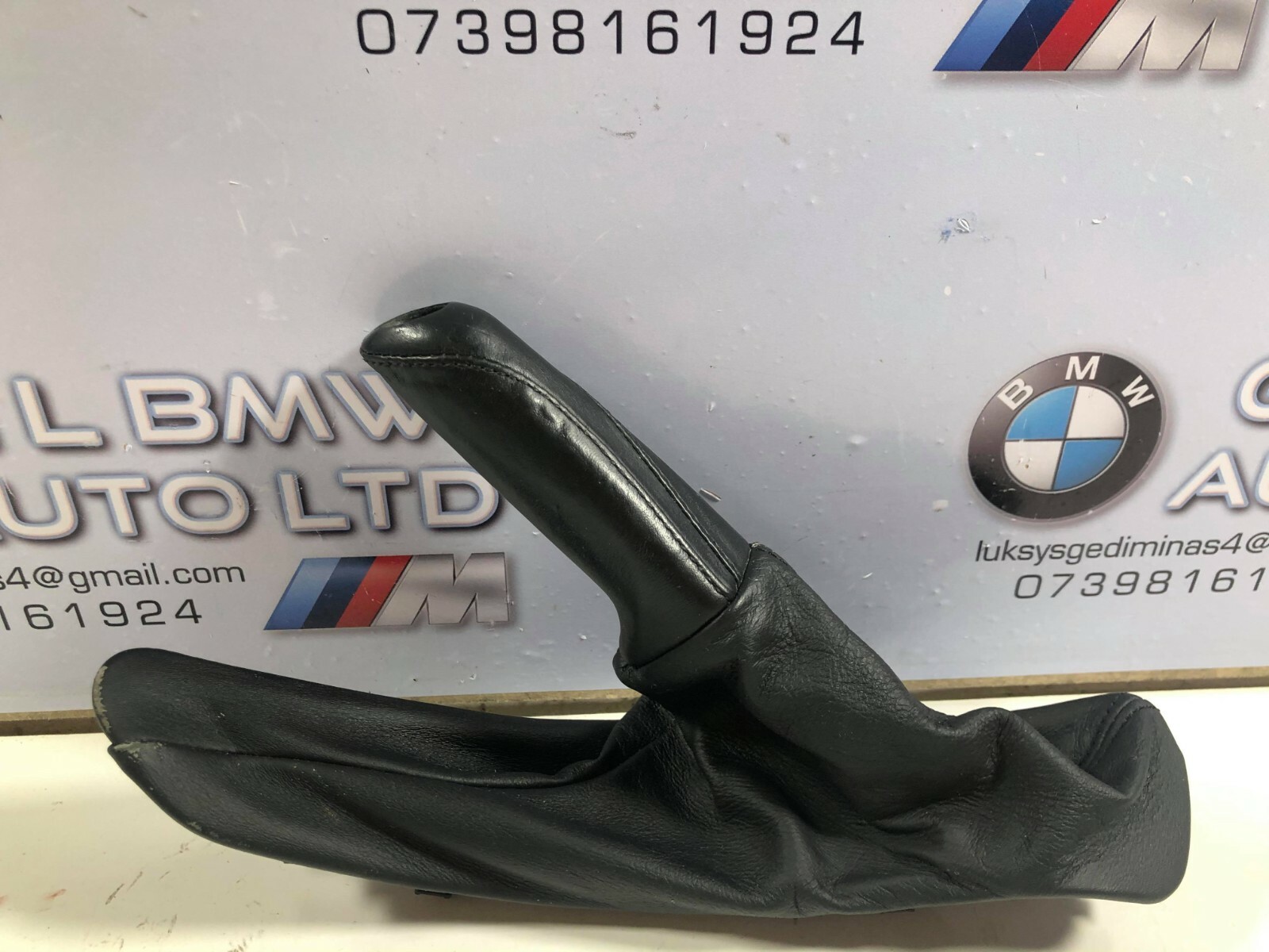 BMW 3 SERIES F30 F31 HANDBRAKE LEVER COVER LEATHER OEM 7846806 | eBay 