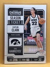 2024 Panini Caitlin Clark Collection - College Contenders Caitlin Clark #CC3 (RC