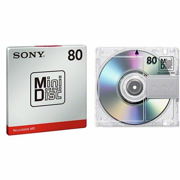 Sony MDW80T MD Blank Minidisc 80 Minutes 5 pcs Japan new Sony MDW80T MD Blank Minidisc 80 Minutes 5 pcs Japan new