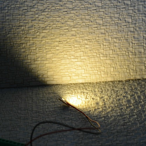 15 x pre-wired warm white SMD LED building interior lighting+ wired resistor 12V - Picture 2 of 6