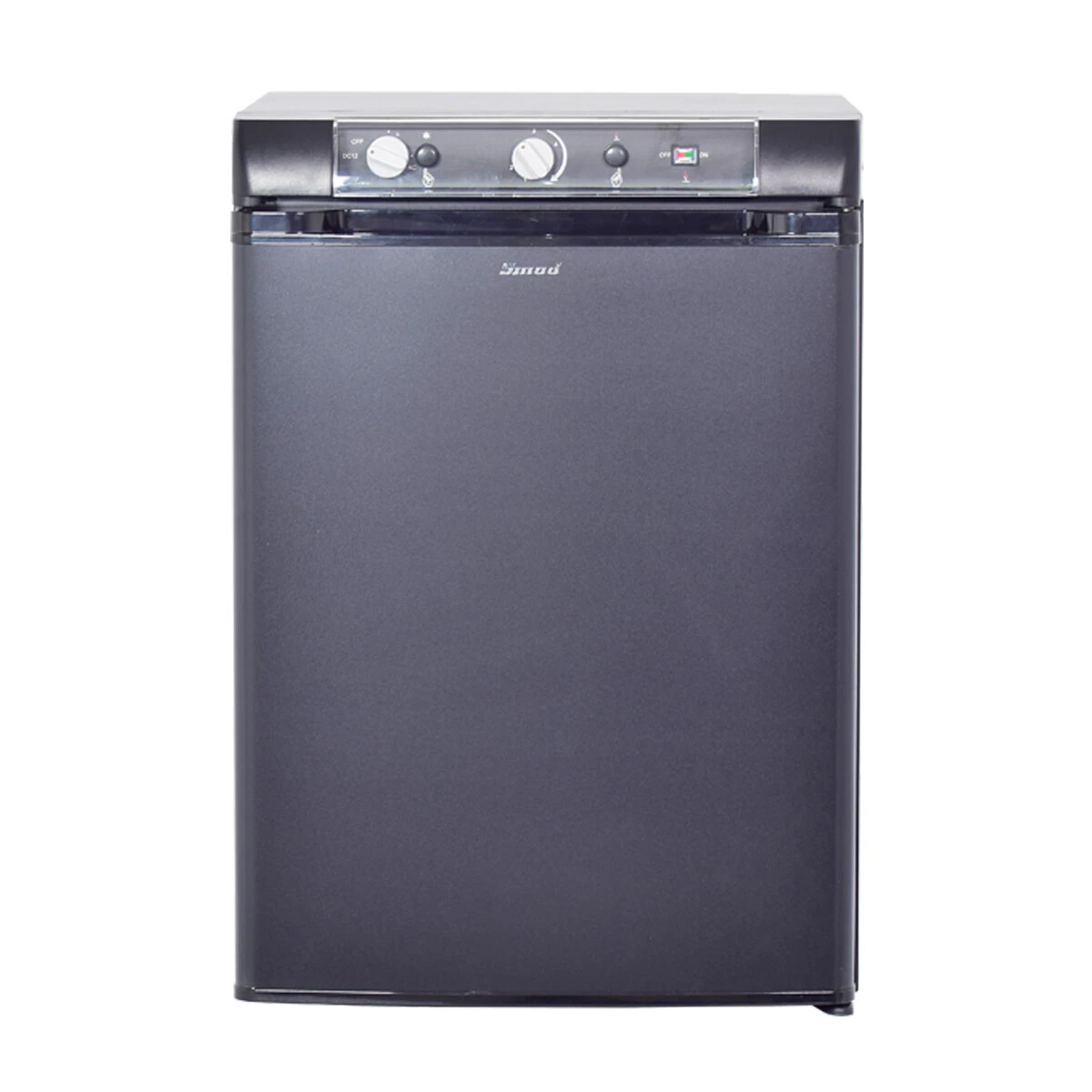 SMAD Mini Fridge Gas Refrigerator 12V 110V LPG 2.1 CuFt RV Cooler