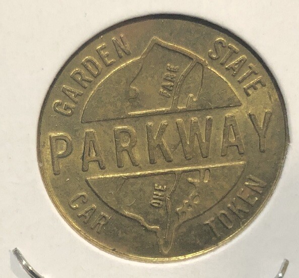 1952年 ニュージャージー高速道路公社 記念硬貨 Vintage GSP NEW JERSEY Token 1952 SERIES GARDEN STATE PARKWAY
