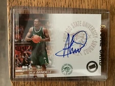 Deji Akindele 2005 Press Pass Certified Autographed Rookie Card 