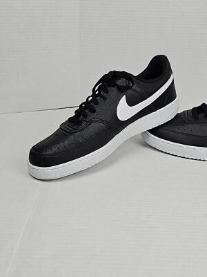 Nike Court Vision Low Next Nature Black/White DH2987-001 Sz 12
