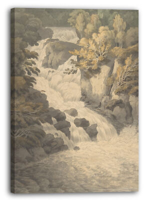 Kunstdruck John White Abbott - Cascade of the Aray at Inveraray (Scotland)