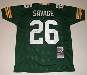 savage packers jersey