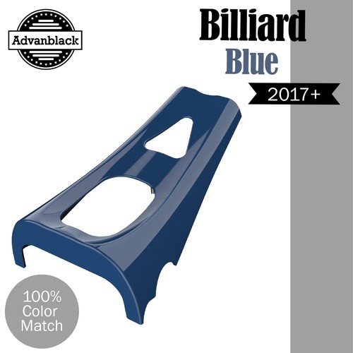 Alerón de barbilla Advanblack azul billar ABS para Harley Davidson Touring 17+ M8 - Imagen 8 de 8