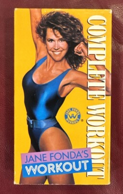 Jane Fondas Complete Workout (VHS) VTG *RARE* Sexy *OOP*