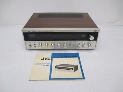 Vtg JVC Model 4VR-5426X AM FM 4-Channel Stereo Receiver W/ Booklet