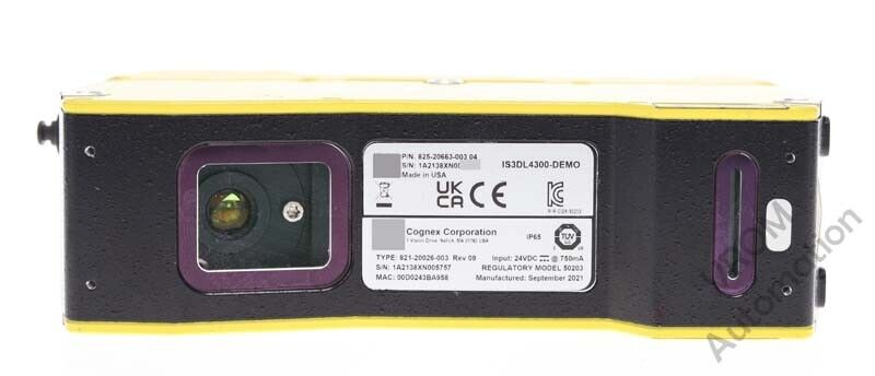 COGNEX IS3D-L4300 In-Sight 3D-L4000 3D Vision System Sensor COGNEX IS3D-L4300 In-Sight 3D-L4000 3D Vision System Sensor