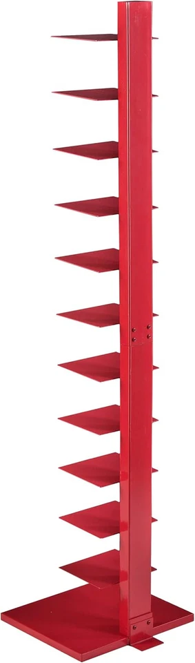 Stewartby Spine Tower Shelf - Valiant Poppy, Red - Image 2 of 4