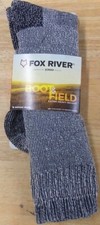 Fox River 7014 Extra Heavyweight Boot Socks, Mid-Calf Merino Wool Sock, 1 Pair L