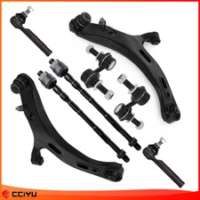 For 2010-2014 Subaru Outback Front Lower Control Arm Ball Joint Tie Rod Sway Bar