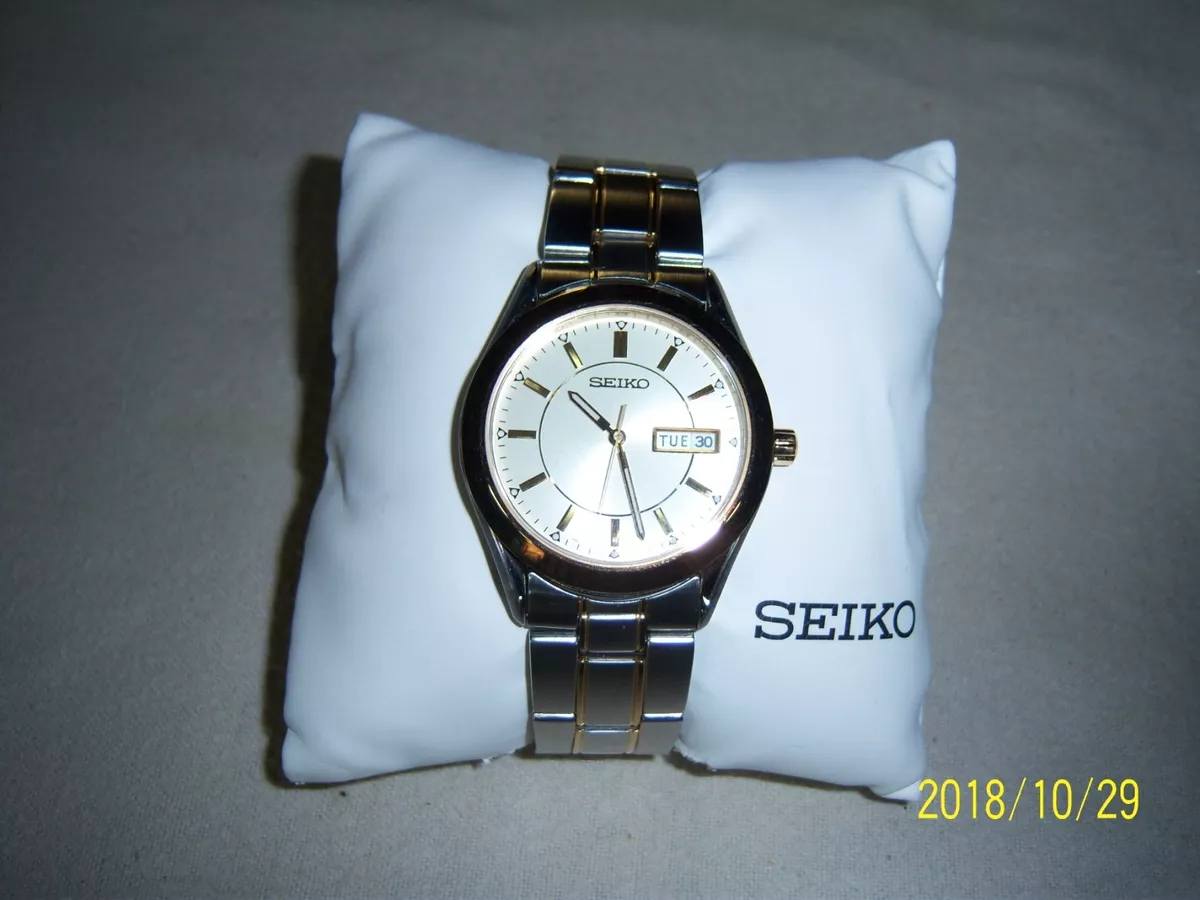 Seiko 2-tone dress watch priced) |