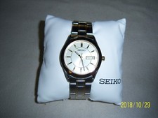 Seiko 2-tone 38mm dress watch (sale priced)
