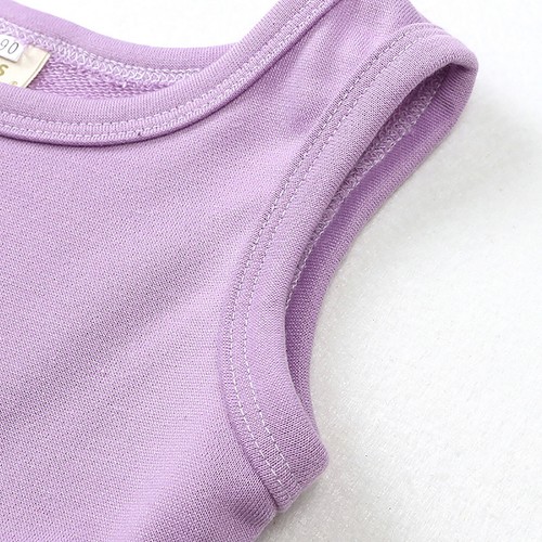 Girls Sport Suit Cross Back Sportswear Tank Outfit Exercise Kids Gym Two Piece - Picture 18 of 37
