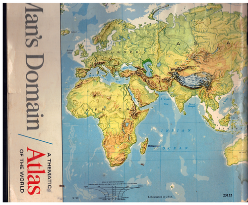 Map Man's Domain: A Thematic Atlas of the World, 1969 Edition by McGraw Hill - Picture 4 of 8