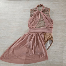 Weissman NWOT child medium dance costume lyrical jazz contemporary solo