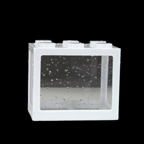 Aquarium Becken Mini Aquarium Terrarium Faunarium Kunststoffbecken Gebäude Block - Bild 13 von 16