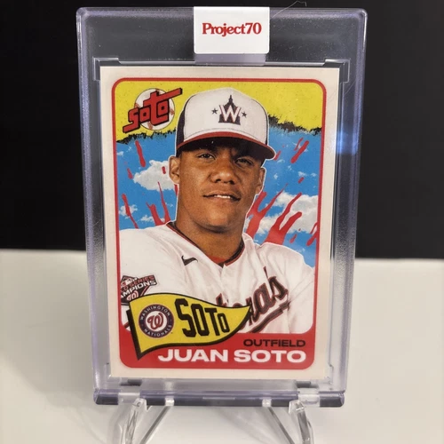 Topps Project 70 Card #161 Juan Soto by Tyson Beck (Print Run: 2209)