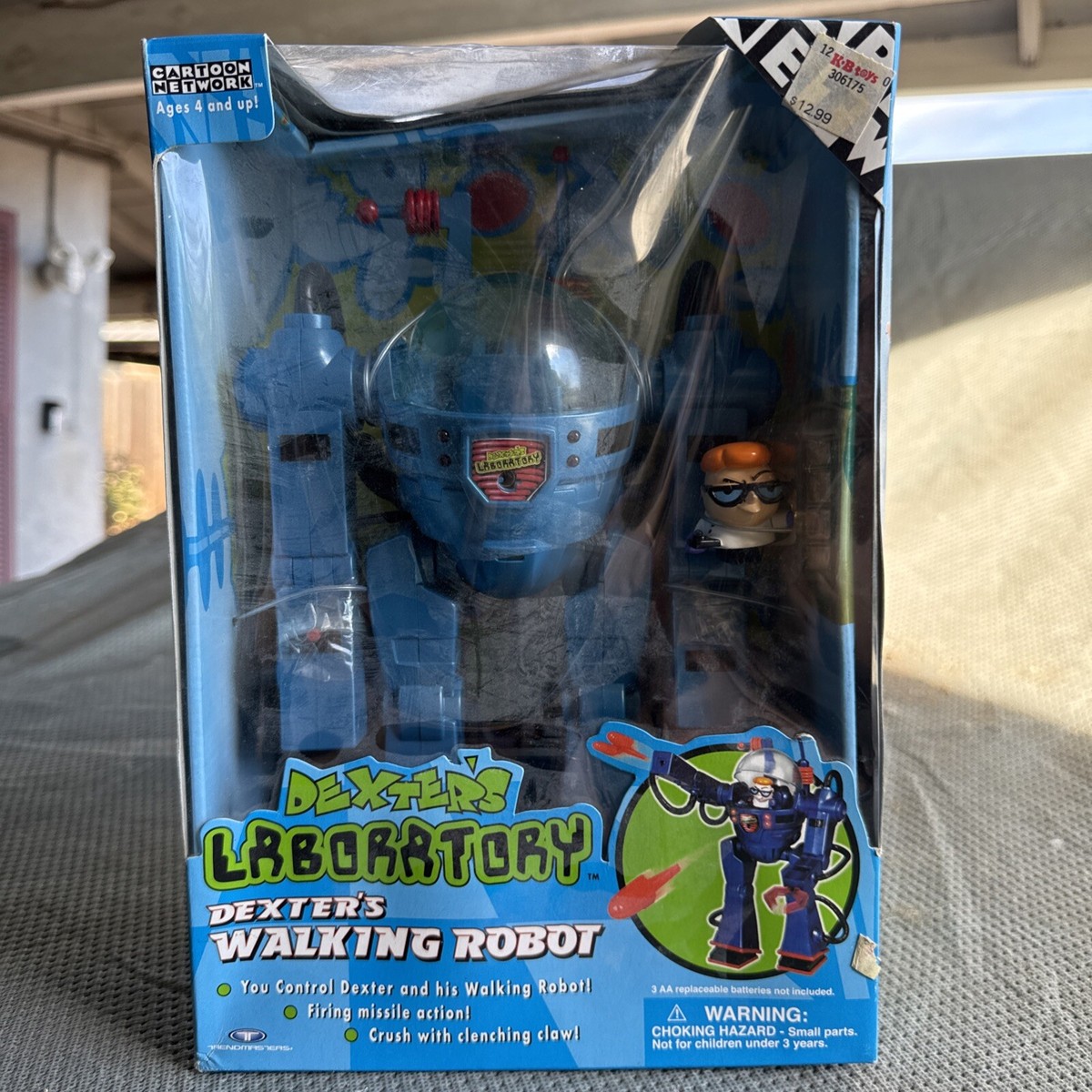 Dexter's Laboratory Walking Super Robot Trendmasters 2000 Dexters