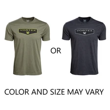 Vortex Optics Shield T-Shirts Charcoal Heather / Military Heather Different Size