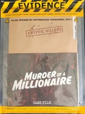 Murder Mystery party game - Cryptic Killers (Murder of A Millionaire)