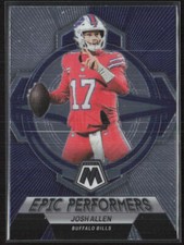 2023 Panini Mosaic #EP-JA Josh Allen Epic Performers