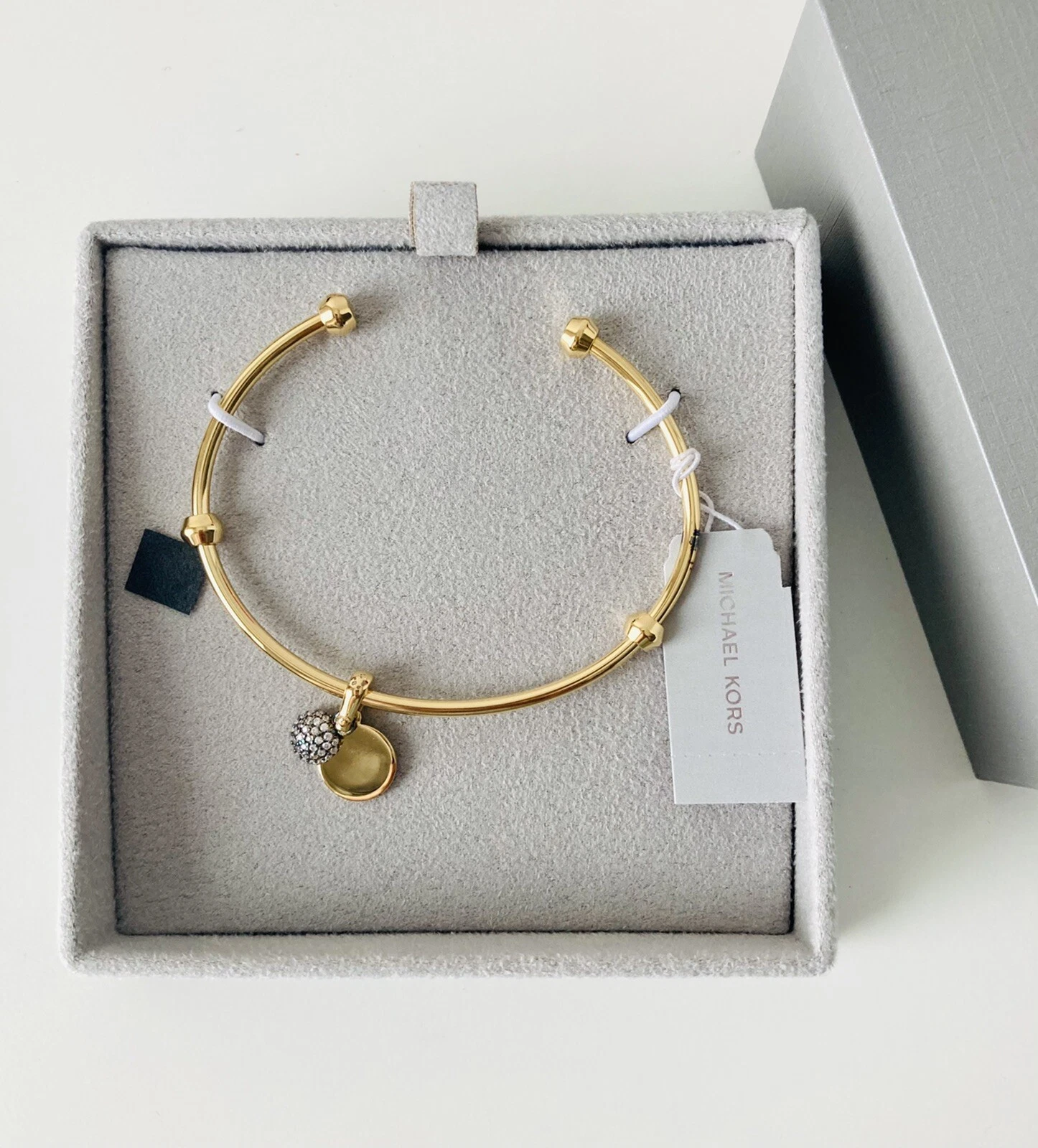 Bracciale donna MICHAEL KORS braccialetto argento 925 MKC1122AN710 oro giallo