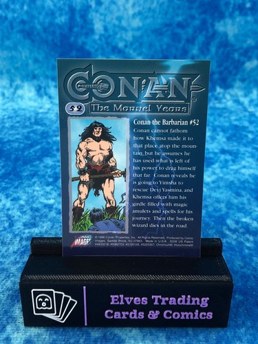 Conan: The Marvel Years SINGLE Non-Sport Trading Card by Comic Images 1996 - Picture 108 of 184
