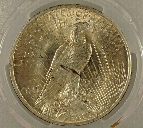 1921 Peace Dollar MS-63 PCGS Certified - Picture 4 of 4