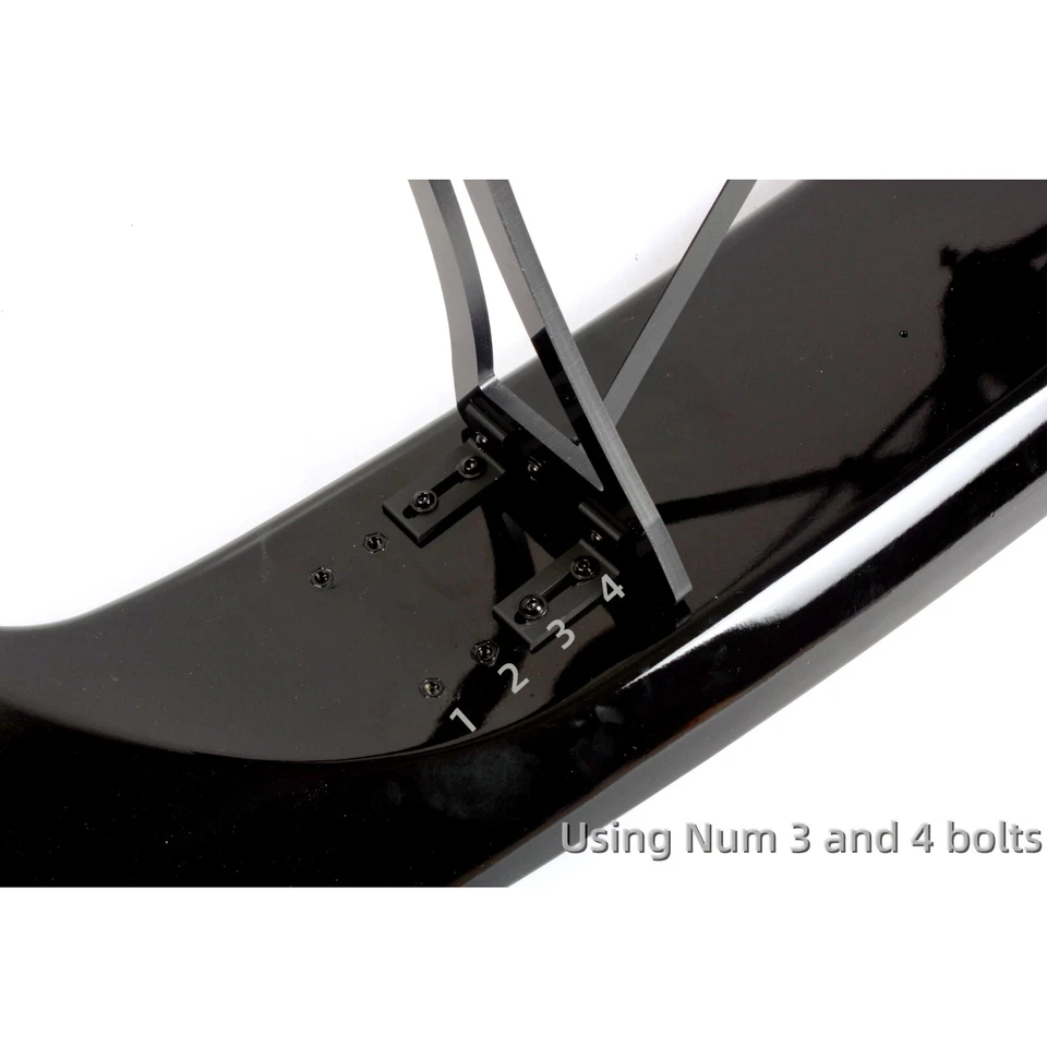 FOR 2015-2017 CHRYSLER 200 CHASSIS MOUNT GT RACING SPOILER W/CUSTOMIZED BRACKETS Foto 3 de 4