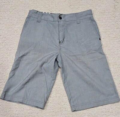 Shaun White Boys Shorts Youth Size 14 Skateboard Bermuda Gray
