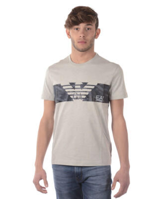 Emporio Armani EA7 T-Shirt Sweatshirt Man Grey 3ZPT44PJ30Z 3904 Sz XL MAKE OFFER