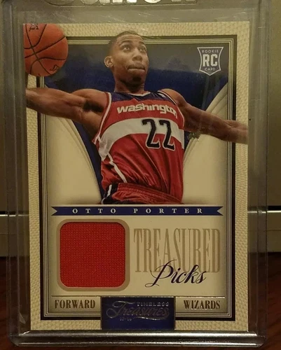 2013-14 Timeless Treasures Treasured Picks Jersey #13 Otto Porter Wizards