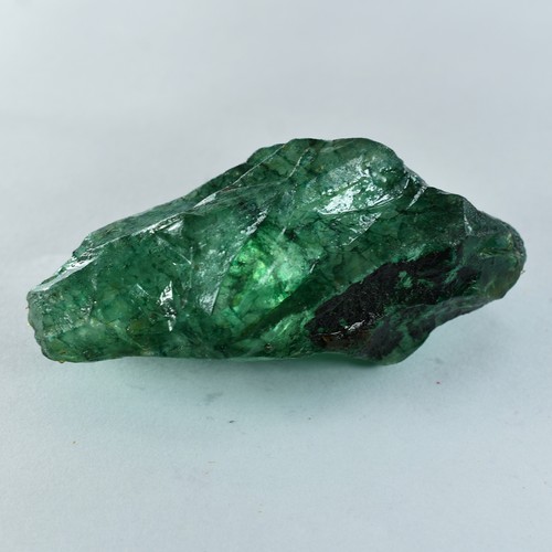 196,80 ct natürlicher Smaragd riesige raue Erde abgebaut zertifiziert grüner loser Edelstein