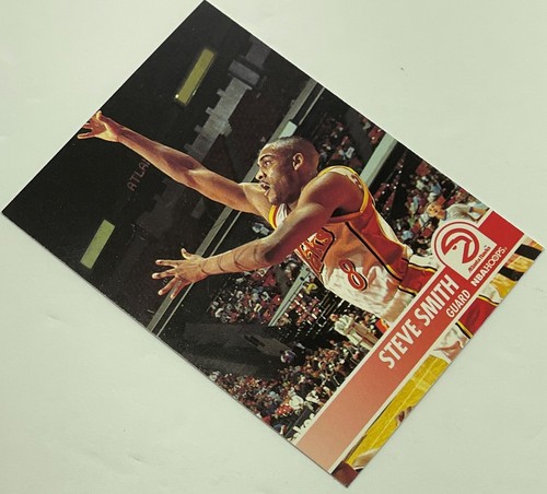 Steve Smith 1994-95 NBA Hoops Basketball Card #305 - Foto 3 di 3