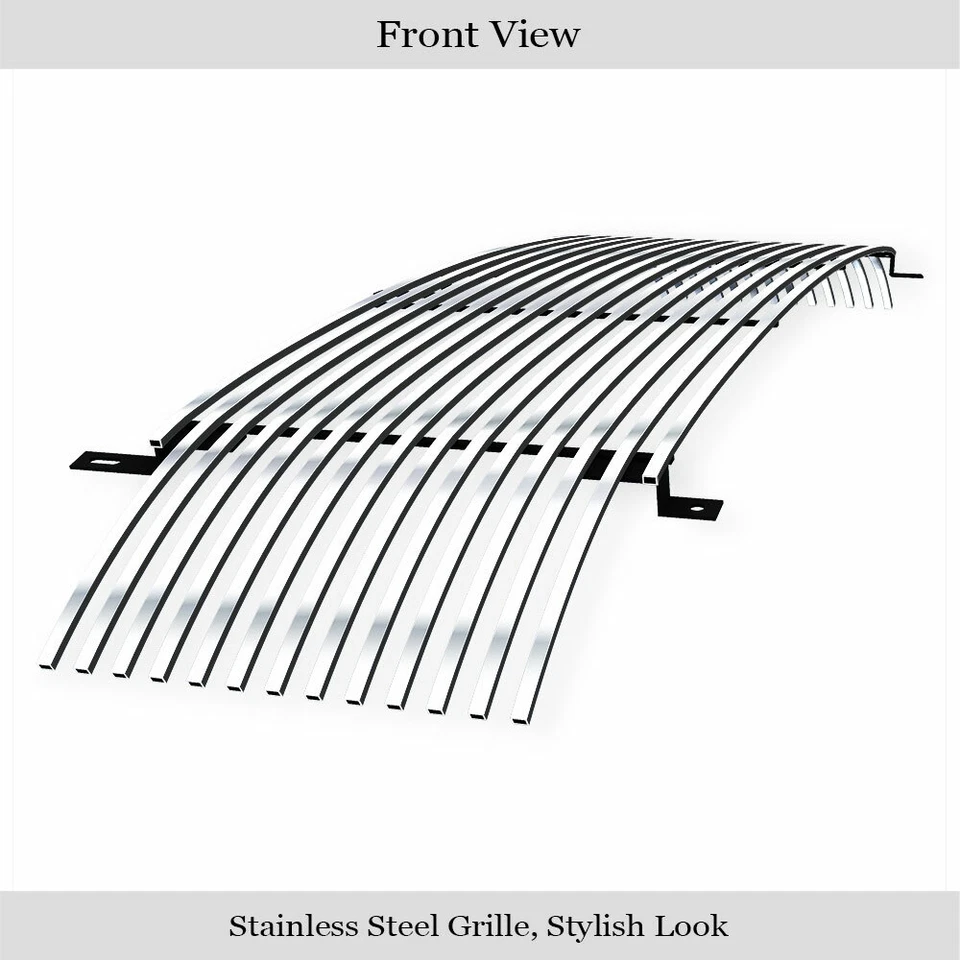 Se adapta a Ford F250 F350 SuperDuty 1999-2004 00 parrilla de acero inoxidable Billet Foto 2 de 4