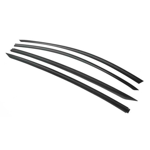 Matte Black Window Visor Vent Shades Sun Rain Guard For Tesla 2020-2023 Model Y - Picture 2 of 7